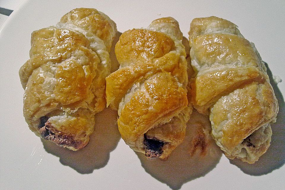 Gefüllte Croissants