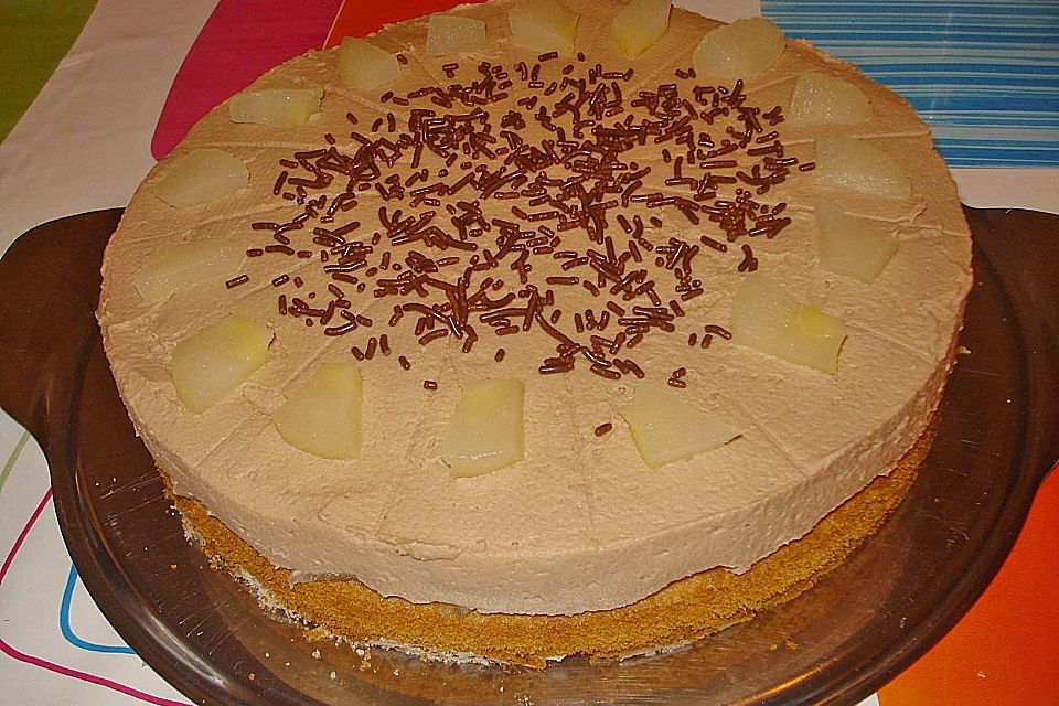 Mars - Birnen - Torte