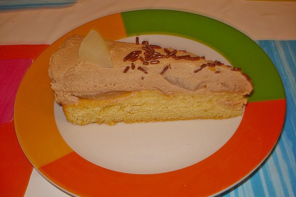 Mars - Birnen - Torte