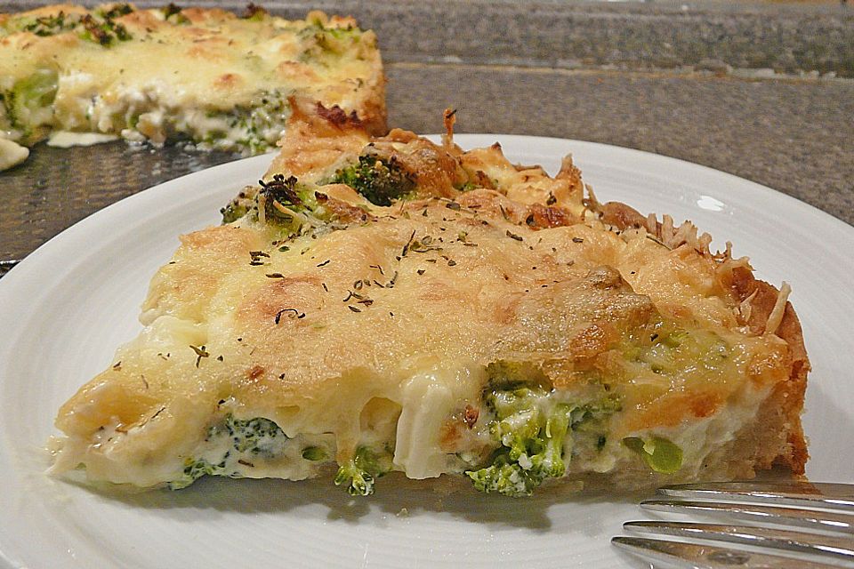 Brokkoli - Feta - Pie