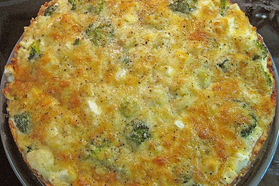 Brokkoli - Feta - Pie