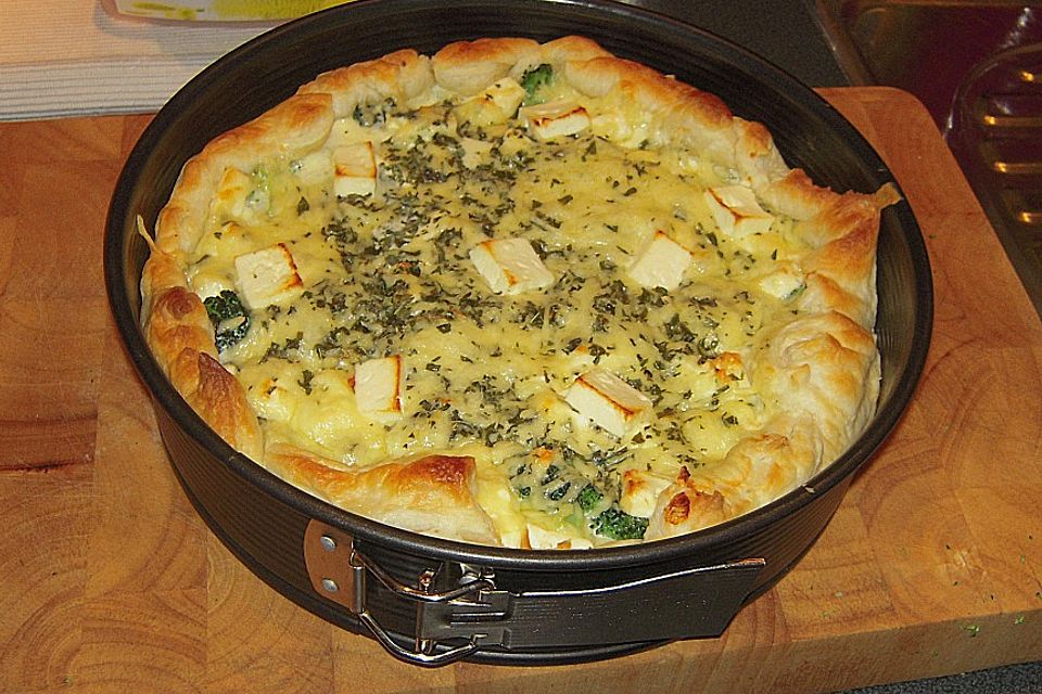 Brokkoli - Feta - Pie