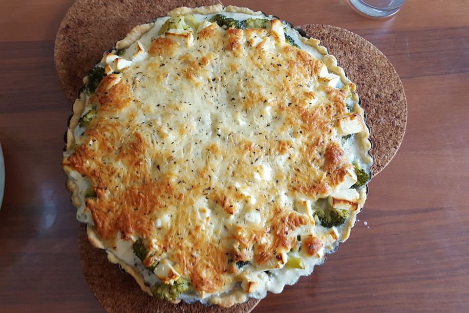 Brokkoli - Feta - Pie