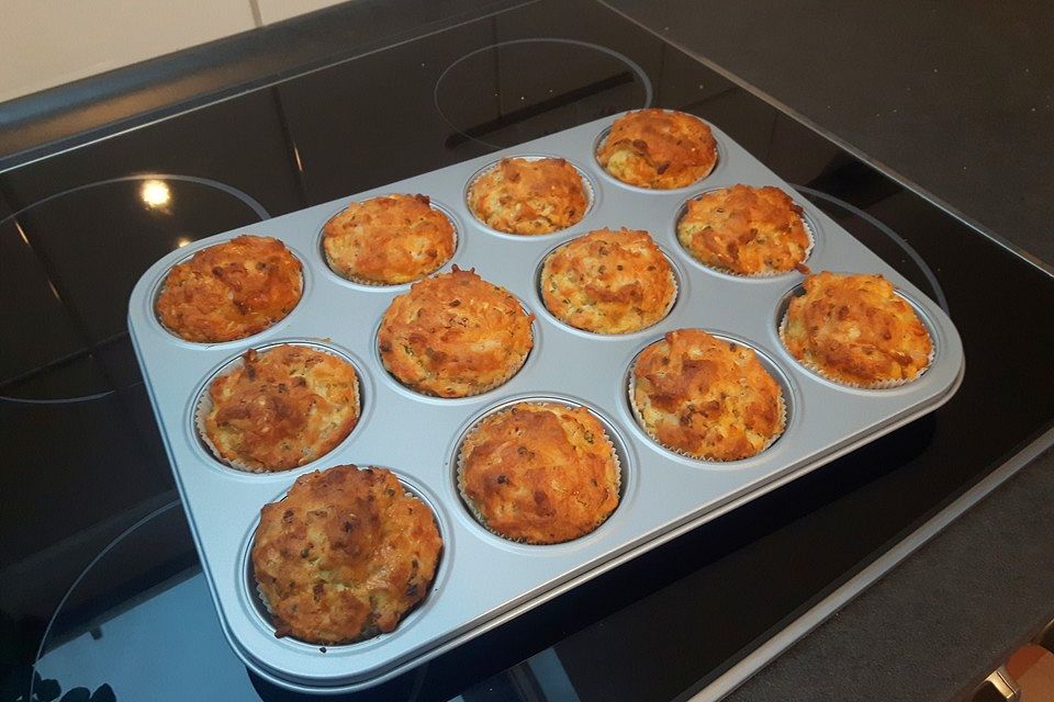 Käse - Schinken - Muffins