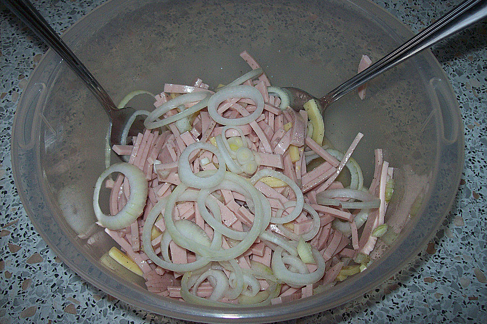 Bayrischer Wurstsalat