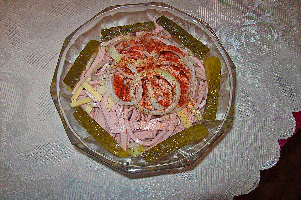 Bayrischer Wurstsalat