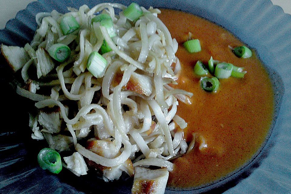 Scharfe Tomaten - Kokos - Suppe