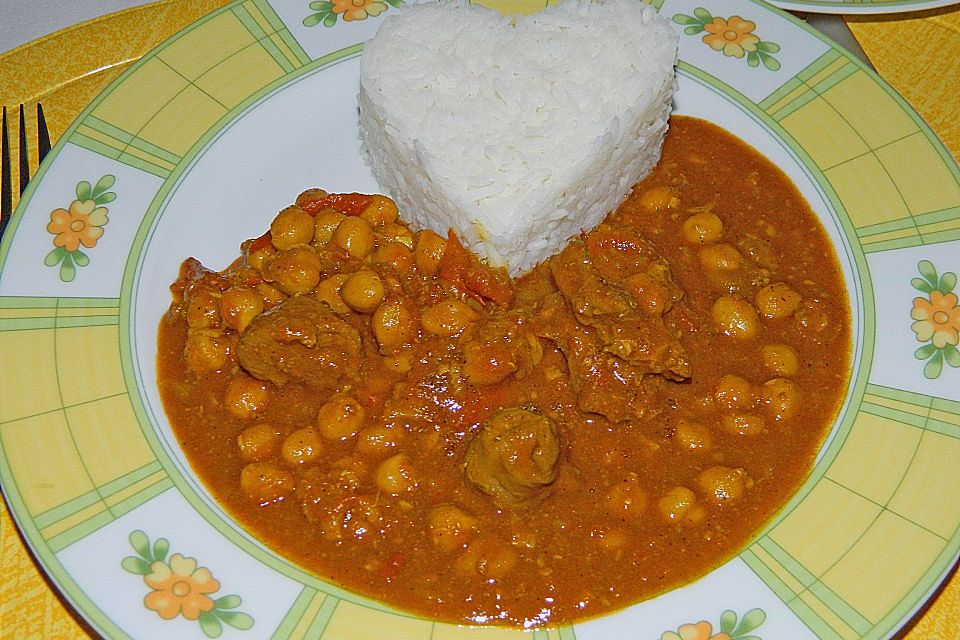 Indisches Lamm Curry