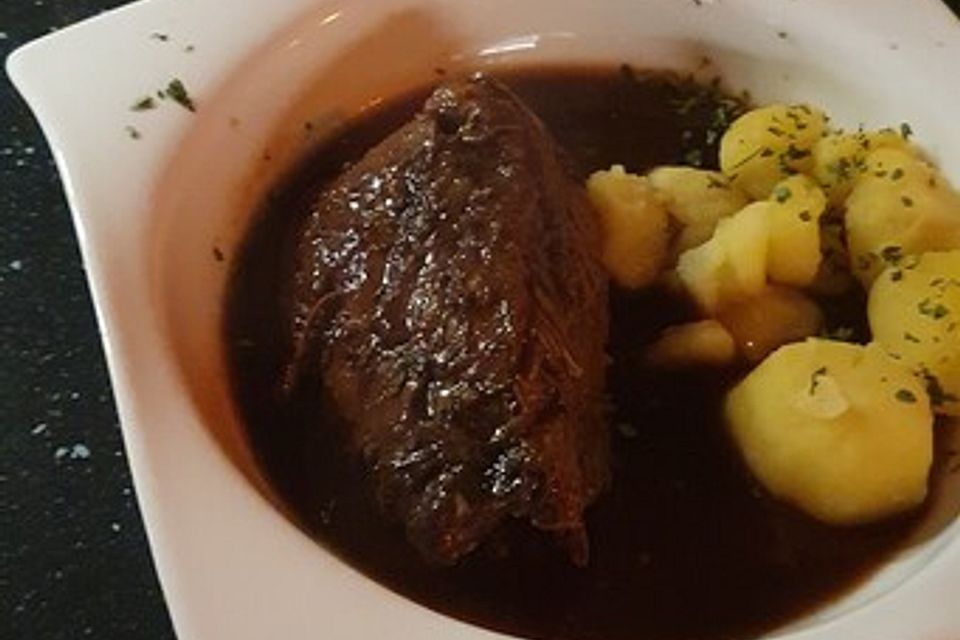 Wildschweinbraten nach Großmutters Art