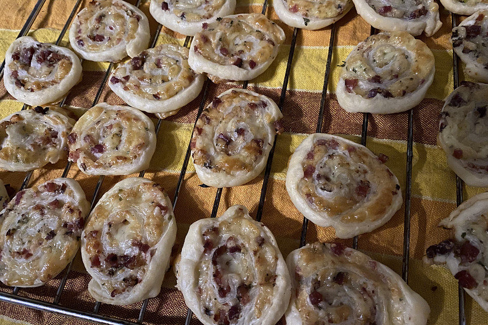 Blätterteig - Schnecken