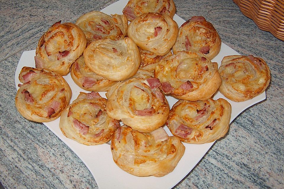 Blätterteig - Schnecken