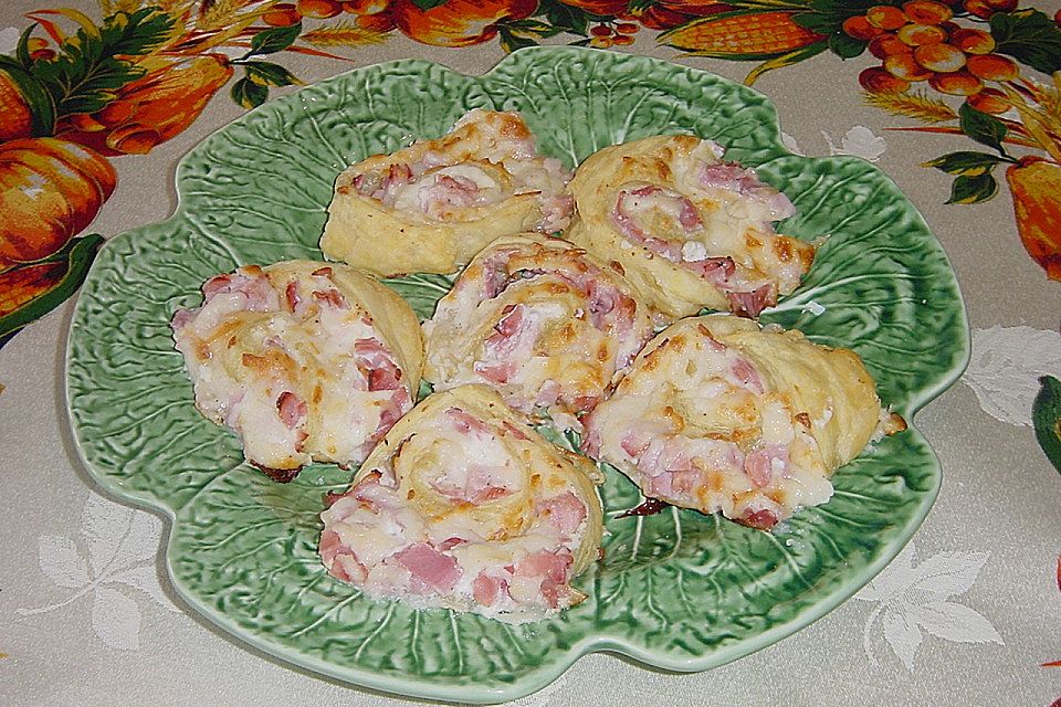 Blätterteig - Schnecken