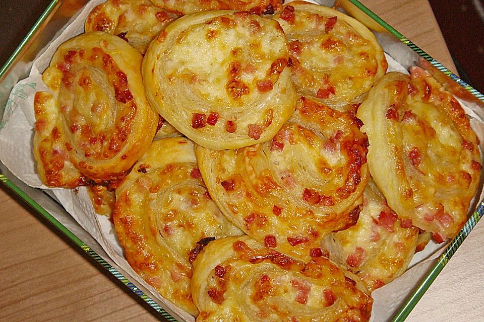 Blätterteig - Schnecken