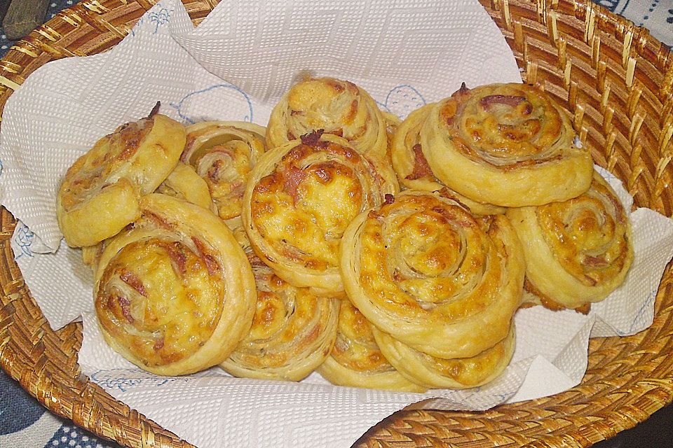 Blätterteig - Schnecken