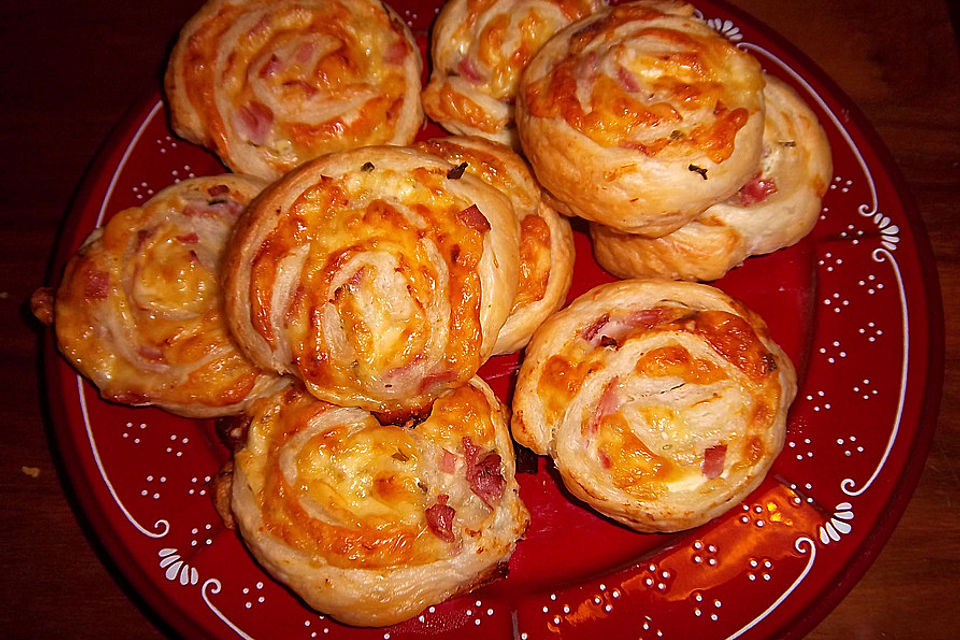 Blätterteig - Schnecken