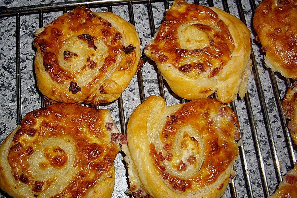 Blätterteig - Schnecken