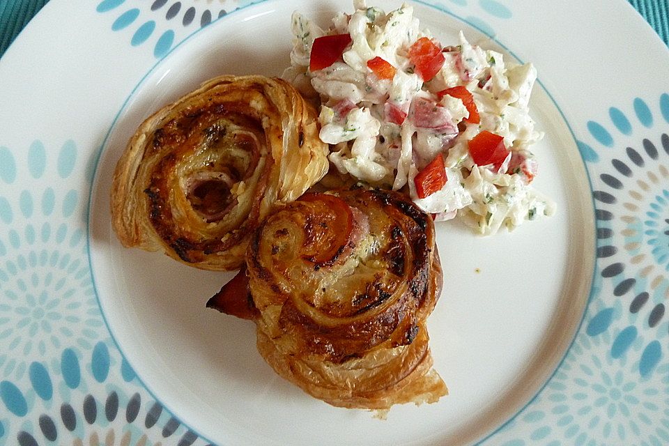 Blätterteig - Schnecken