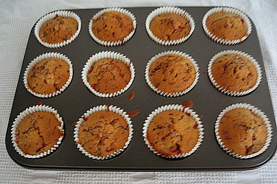 Erdbeer - Muffins