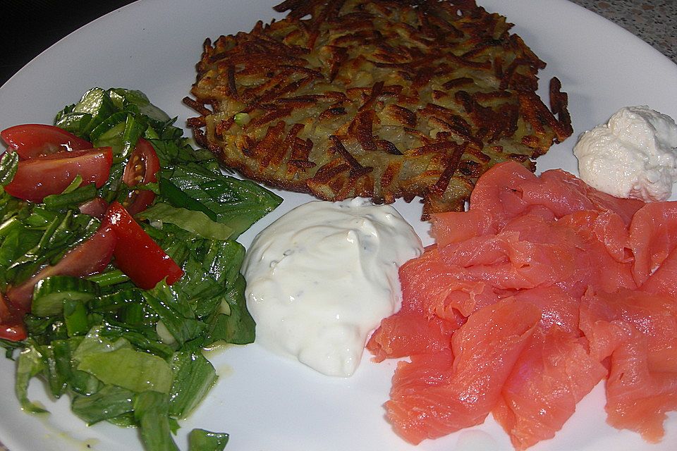 Lachs mit Rösti