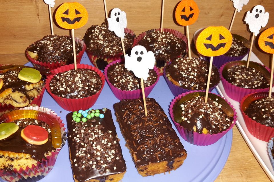 Halloween - Schoko - Muffins