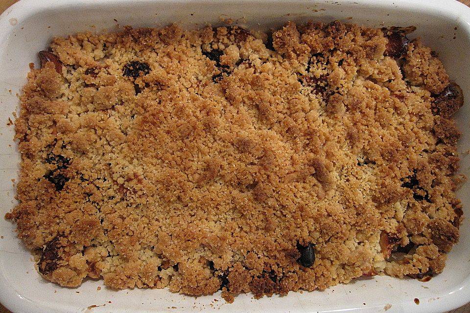 Apple crumble