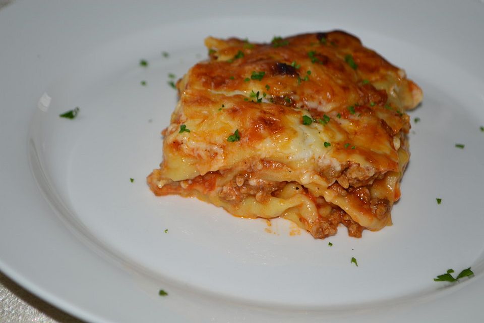 Lasagne auf Bologneser Art