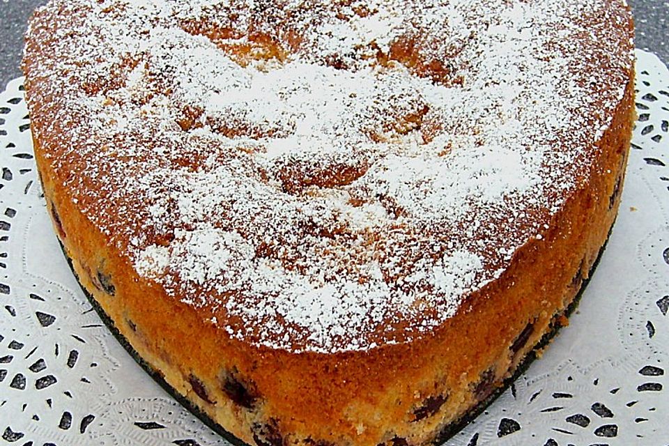 Versunkener Streusel - Pudding Kuchen