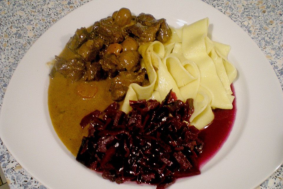 Burgunder - Waldpilz - Gulasch