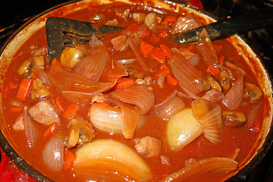 Burgunder - Waldpilz - Gulasch