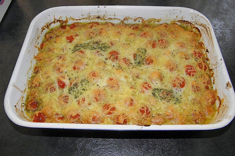 Spinat-Lasagne