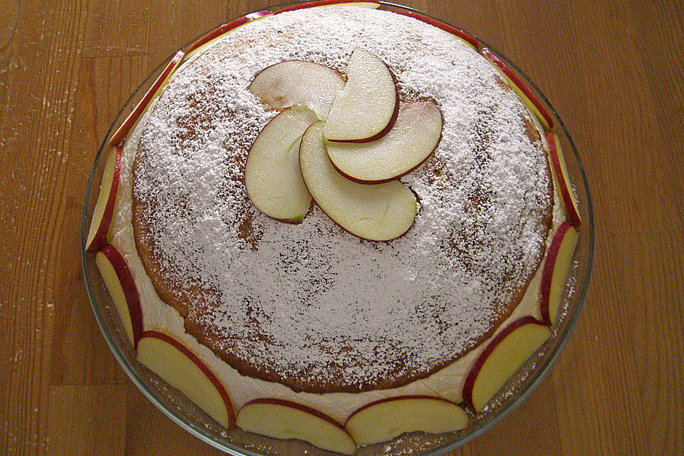 Apfel - Mascarpone - Torte