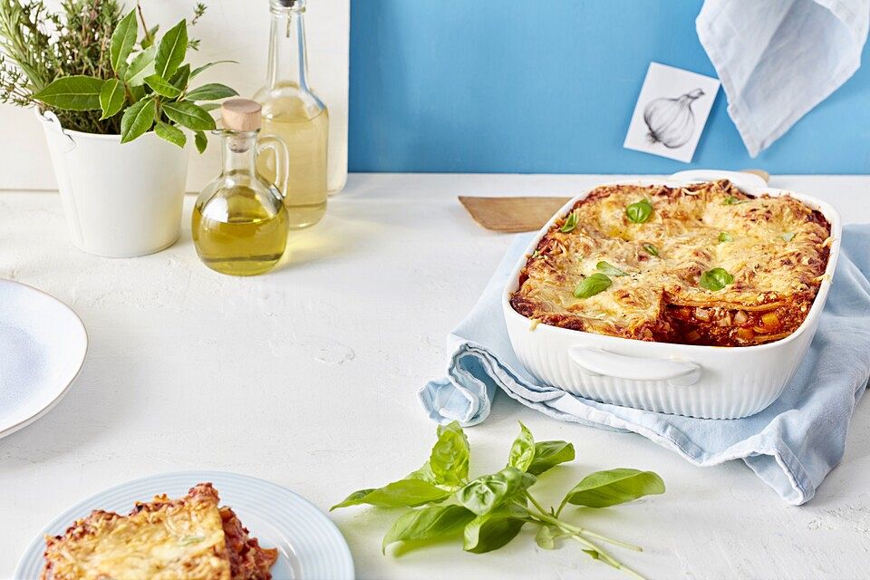 Einfache Lasagne Bolognese