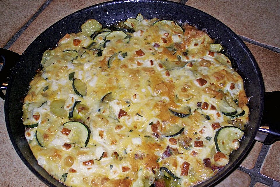 Griechisches Käseomelette