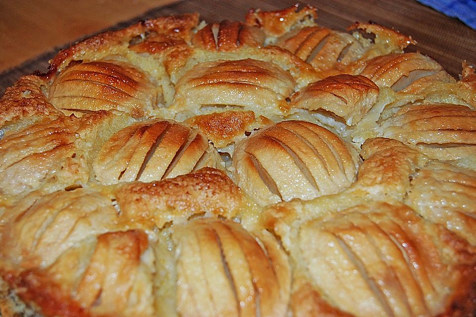 Apfel - Pudding - Kuchen