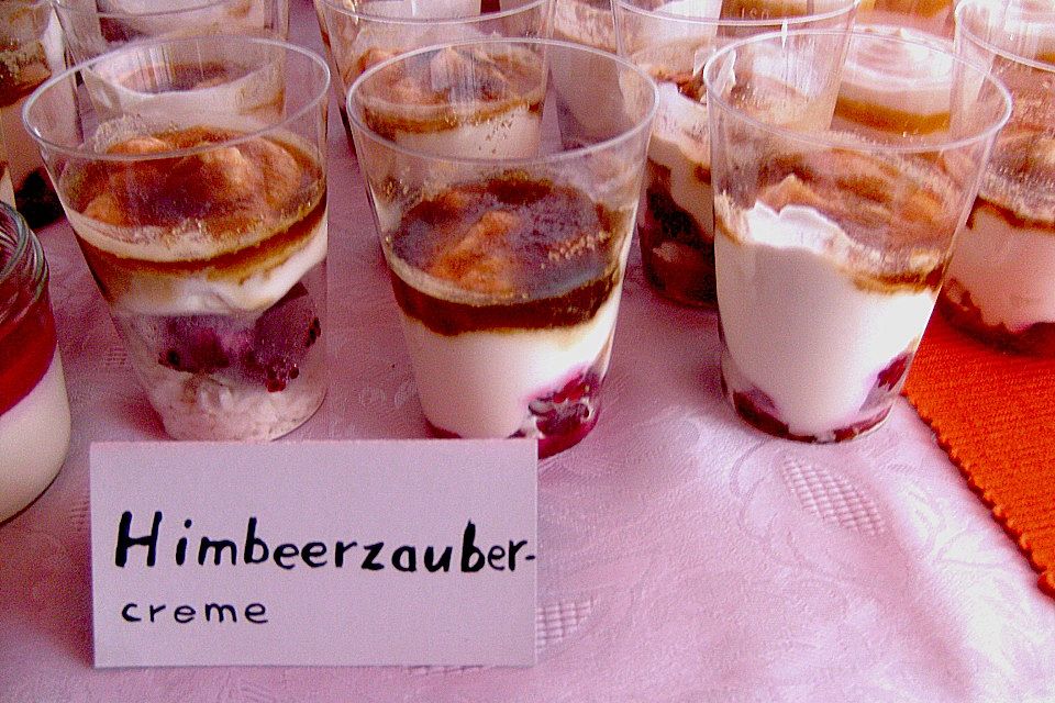 Himbeerzaubercreme