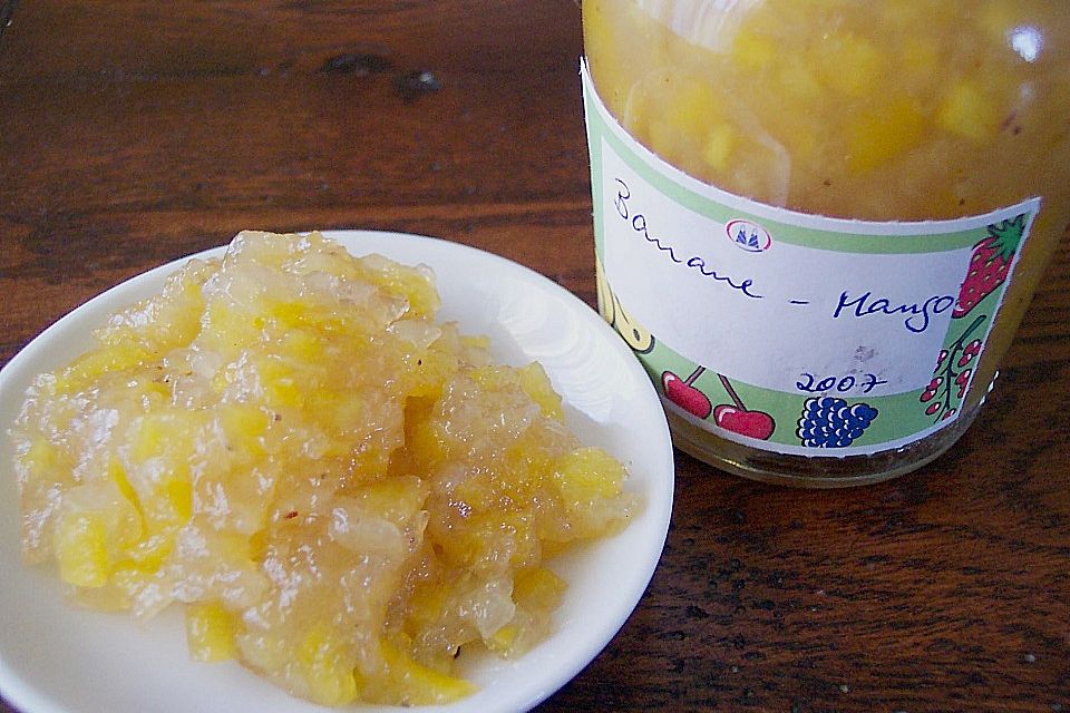 Bananen - Mango - Marmelade