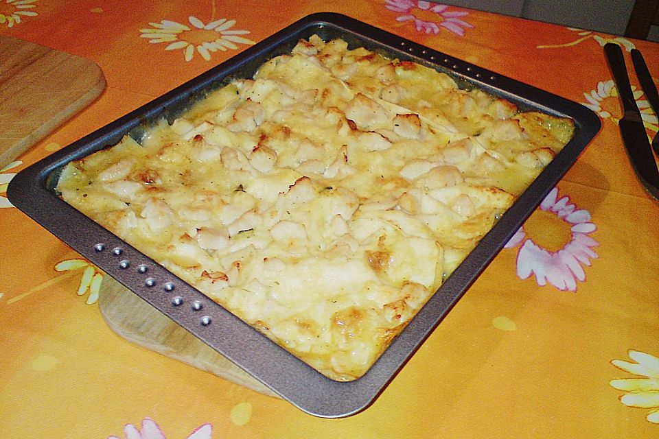 Hähnchenlasagne