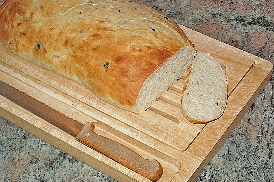 Olivenbrot schnell und einfach