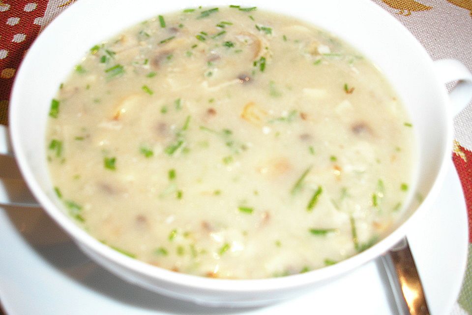 Champignoncremesuppe