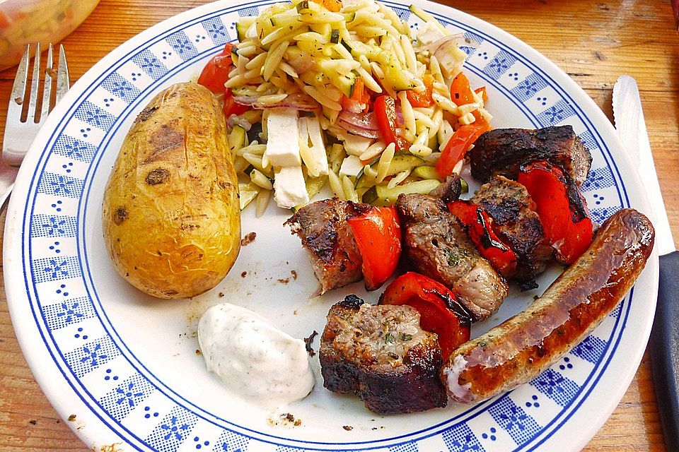 Souvlaki - Spieße gegrillt