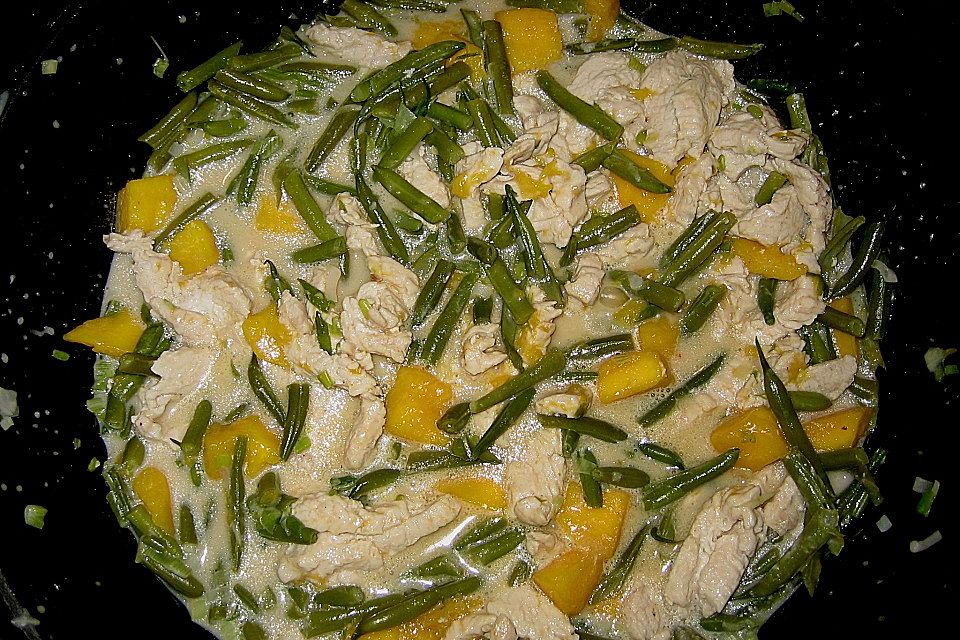 Hähnchen - Kokos - Pfanne