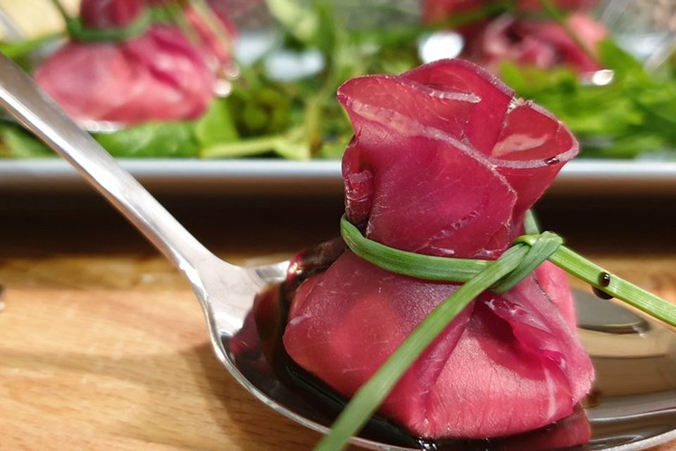 Gefüllte Bresaola - Säckchen