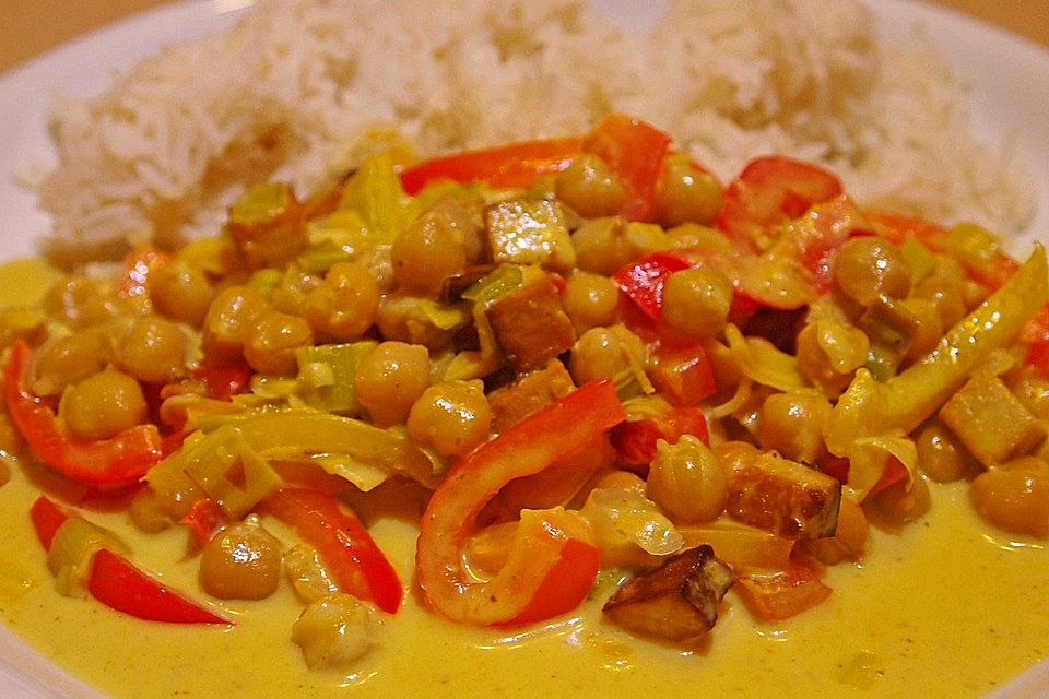 Kichererbsen-Curry