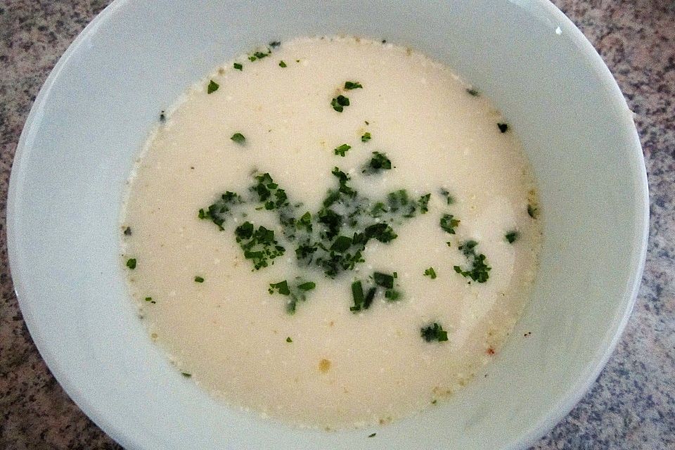 Blumenkohl-Samtsuppe