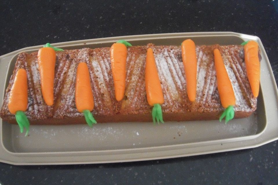 Amerikanischer Möhrenkuchen - Carrot Cake