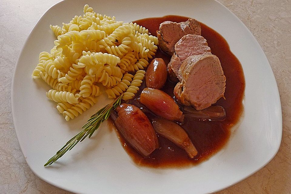 Schweinefilet in Balsamico - Sauce