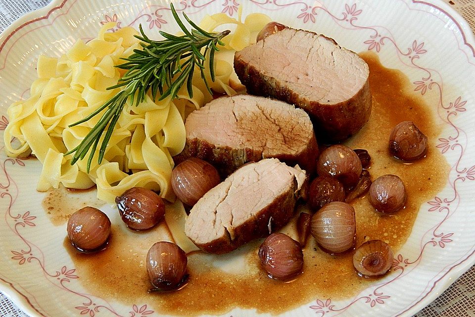 Schweinefilet in Balsamico - Sauce