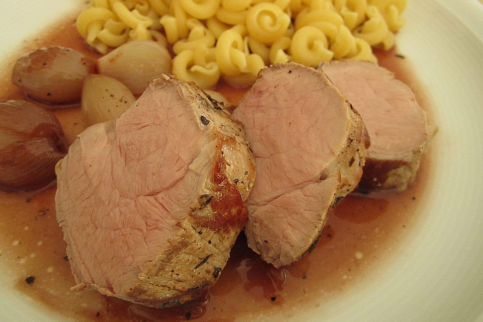 Schweinefilet in Balsamico - Sauce