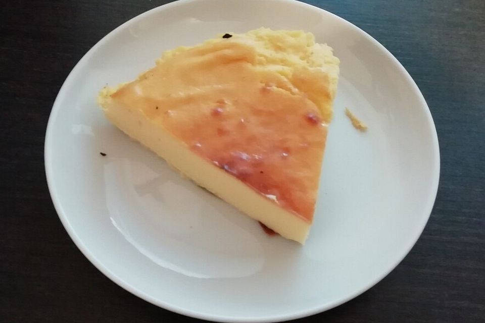 Käsekuchen ohne Boden