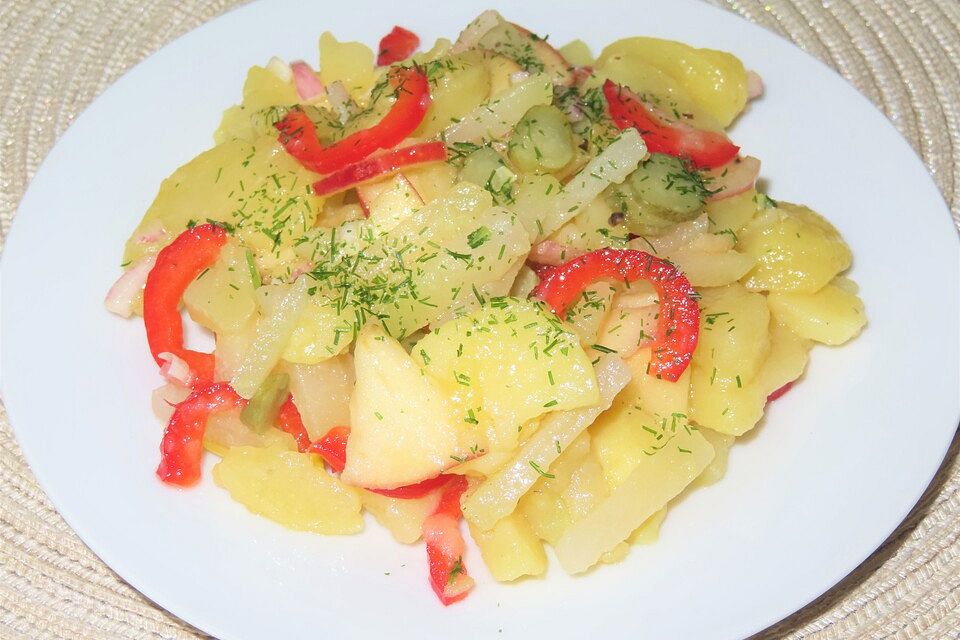 Gemüsiger Kartoffelsalat